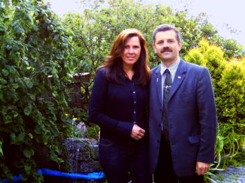 Ihre Gastgeber Birgit und Hans Braun